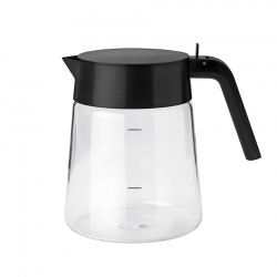Stelton Nohr Server Glas/Sort 1,2 L