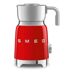 Smeg MFF01RDEU Mælkeskummer Rød