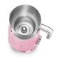 Smeg MFF01PKEU Mælkeskummer Rosa