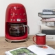 Smeg DCF02RDEU Drip Kaffemaskine Rød