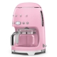 Smeg DCF02PKEU Drip Kaffemaskine Rosa