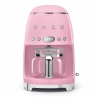 Smeg DCF02PKEU Drip Kaffemaskine Rosa