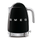 Smeg KLF04BLEU Elkedel m. Temperatur 1,7L Sort