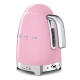 Smeg KLF04PKEU Elkedel m. Temperatur 1,7L Rosa