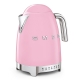 Smeg KLF04PKEU Elkedel m. Temperatur 1,7L Rosa