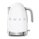 Smeg KLF04WHEU Elkedel m. Temperatur 1,7 L Hvid