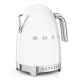Smeg KLF04WHEU Elkedel m. Temperatur 1,7L Hvid