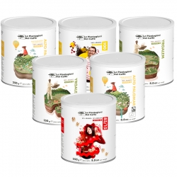 Le Piantagioni Mixpakke 6x250g Formalet kaffe