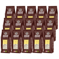 Rigtig Kaffe Organic Antigua 15x400g Hele kaffebønner