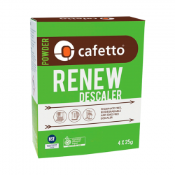 Cafetto Renew Organisk Afkalkningspulver 4x25g