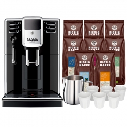 Gaggia Anima Barista Plus Espressomaskine Inkl. Tilbehør & 8x400g Rigtig Kaffe