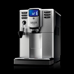 Gaggia Anima Deluxe Stål/Sort Espressomaskine Inkl. 8x400g Rigtig Kaffe Organic