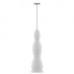 Alessi Pulcina Mælkeskummer Hvid