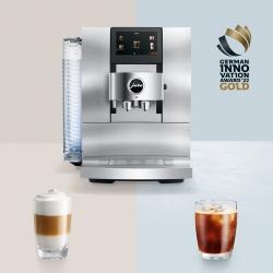 Jura Z10 (EA) Diamond White Espressomaskine Inkl. 8x400g Rigtig Kaffe Organic