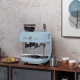 Smeg EGF03PBEU Manuel espressomaskine Inkl. Kværn Pastelblå