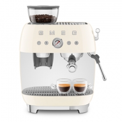 Smeg EGF03CREU Manuel espressomaskine Inkl. Kværn Creme