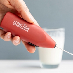 La Cafetière Mælkeskummer Rød