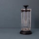 La Cafetière Mælkeskummer Glas/Sort