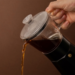 La Cafetière Verona 6 Kop. Espressokande Sort