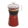 La Cafeti&egrave;re Verona 6 Kop. Espressokande R&oslash;d