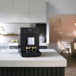 Miele CM 5310 Silence Obsidiansort Espressomaskine Inkl. 8x400g Rigtig Kaffe Organic
