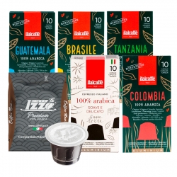 ItalCaffé & Izzo Mixpakke Kaffekapsler 150 stk