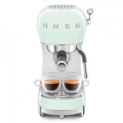 Smeg ECF02PGEU Espressomaskine Pastelgrøn