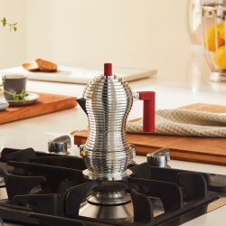 Alessi Pulcina 1 Kop. Espressokande Rød