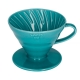 Hario V60-02 Keramik Dripper Turkis 2 Kop.