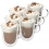 La Cafeti&egrave;re Dobbeltv&aelig;gget Latte Glas 35 cl 3 x 2 Stk