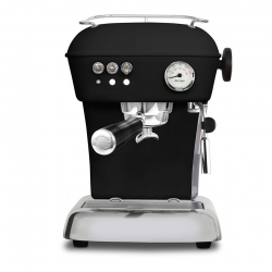 Ascaso Dream Zero Dark Black Espressomaskine Inkl. E.S.E Pods, Mælkekande & Kopper