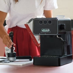 Gaggia Espresso Evolution Sort Espressomaskine Inkl. Club House Maniko Espresso 6 Stk