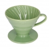Hario V60-02 Keramik Dripper Smokey Grøn 2 Kop.