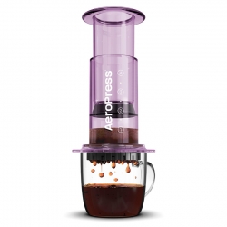 AeroPress Clear Lilla Rejsebrygger