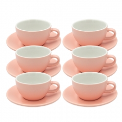 Club House Tulipano Cappuccino m. Underkop Mat Rosa 26 cl 6 Stk