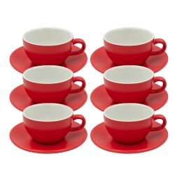 Club House Tulipano Cappuccino m. Underkop Mat Rød 26 cl 6 Stk