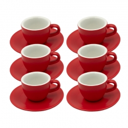 Club House Tulipano Espresso m. Underkop Mat Rød 7 cl 1 Stk