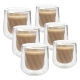 La Cafetière Dobbeltvægget Cortado Glas 13,5 cl 6 Stk