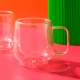 La Cafetière Dobbeltvægget Espressoglas 10 cl 2 Stk