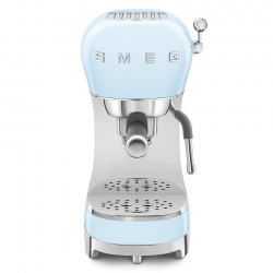 Smeg ECF02PBEU Espressomaskine Pastelblå