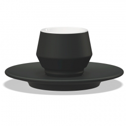 Club House Maniko Espresso m. Underkop Mat Sort 7 cl 4 Stk