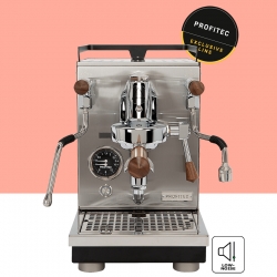 Profitec JUMP Espressomaskine - Exclusive Line Inkl. Eureka Libra Chrome/Mat Sort Espressokværn