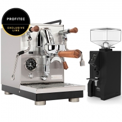 Profitec JUMP Espressomaskine - Exclusive Line Inkl. Eureka Mignon Turbo Sort Espressokværn