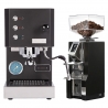 Profitec GO Mat Sort Espressomaskine Model 2025 Inkl. Eureka Mignon Libra Chrome/Mat Sort Espressokværn