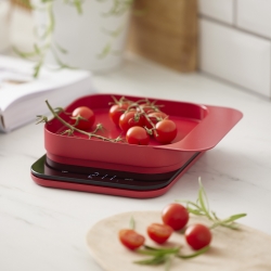 Rosti Mensura Kaffevægt/Køkkenvægt Rød