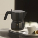 Alessi Moka 1 Kop. Espressokande Sort