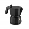 Alessi Moka 3 Kop. Espressokande Sort