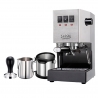 Gaggia Classic E24 Stål Espressomaskine Inkl. Baristaudstyr