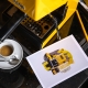 Gaggia Classic E24 Sunshine Yellow Espressomaskine Inkl. Eureka Mignon Zero 55s & Baristaudstyr
