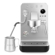 Smeg EMC02BLMEU Minipro Semiautomatisk Espressomaskine